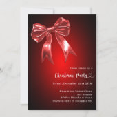 Weihnachts-Party Einladung (Vorderseite)