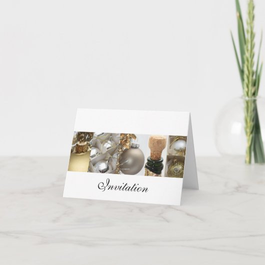 Weihnachts-Party Einladung (Vorderseite)