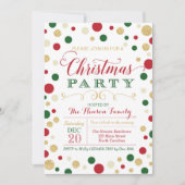 Weihnachts-Party Einladung (Vorderseite)