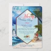 Weihnachts-Party Einladung (Vorderseite)