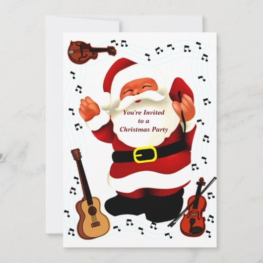 Weihnachts-Party_ Einladung (Vorderseite)
