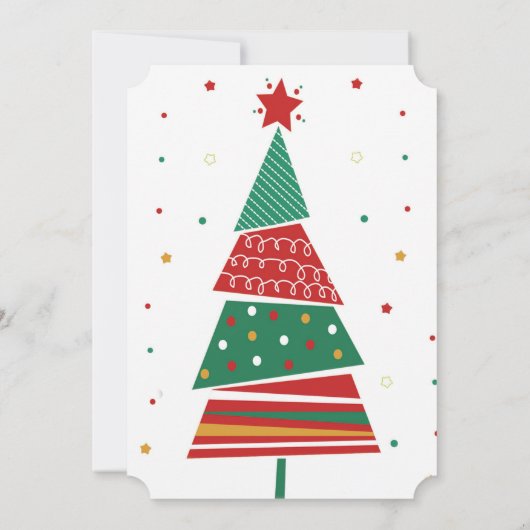 Weihnachts-Party Einladung (Rückseite)