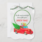 Weihnachts-Party Einladung (Vorderseite)