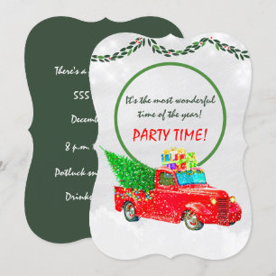 Weihnachts-Party Einladung