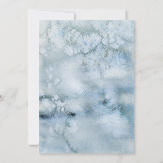 Weihnachts-Party Einladung (Rückseite)