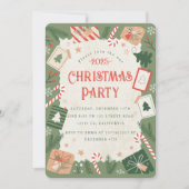 Weihnachts-Party Einladung (Vorderseite)