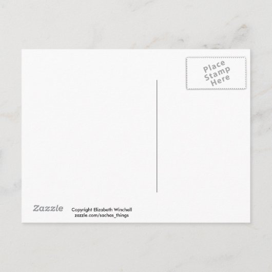 Weihnachts-Party Einladung (Rückseite)