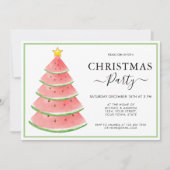 Weihnachts-Party Einladung (Vorderseite)