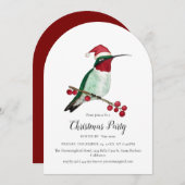 Weihnachts-Party Einladung (Vorne/Hinten)