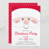 Weihnachts-Party Einladung (Vorne/Hinten)