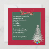 Weihnachts-Party Einladung (Vorderseite)