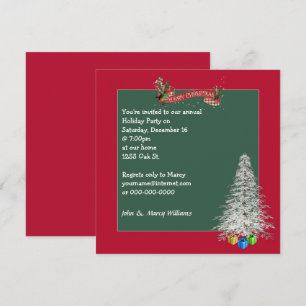Weihnachts-Party Einladung