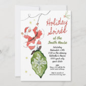 Weihnachts-Party Einladung (Vorderseite)