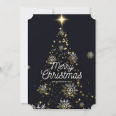 Weihnachts-Party Einladung (Rückseite)