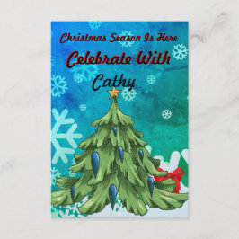 Weihnachts-Party Einladung