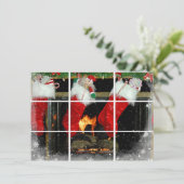 Weihnachts-Party Einladung (Stehend Vorderseite)