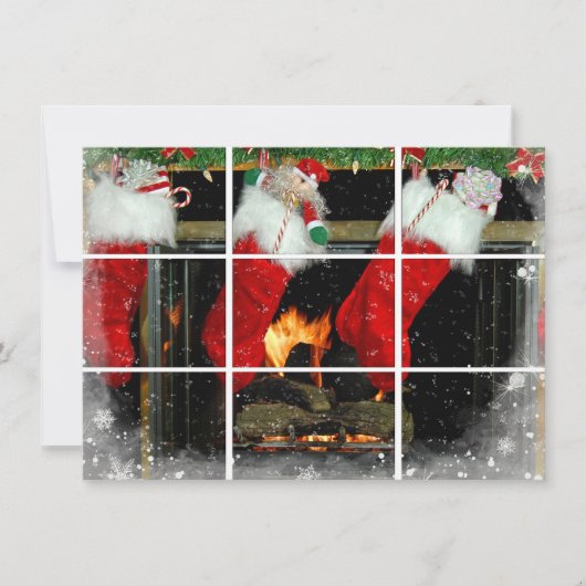 Weihnachts-Party Einladung (Vorderseite)