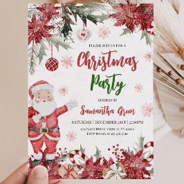 Weihnachts-Party Einladung