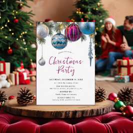 Weihnachts-Party Einladung