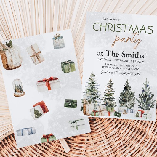 Weihnachts-Party Einladung