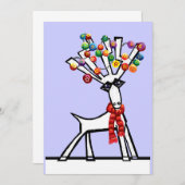 Weihnachts-Party Einladung (Vorne/Hinten)