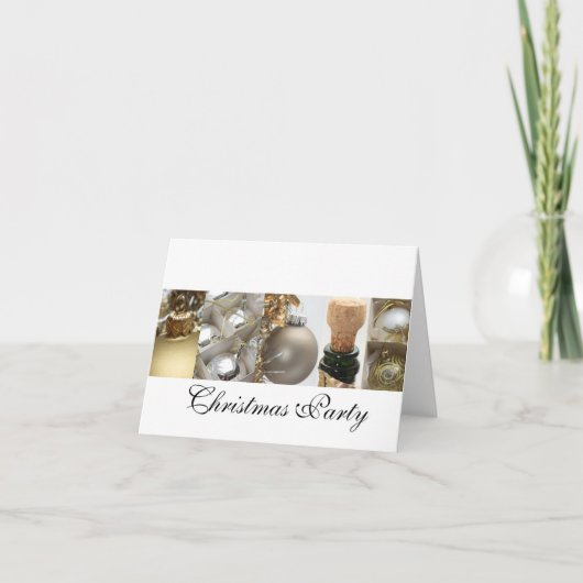 Weihnachts-Party Einladung (Vorderseite)