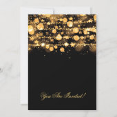 Weihnachts-Party Einladung (Rückseite)