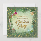 Weihnachts-Party Einladung (Vorderseite)