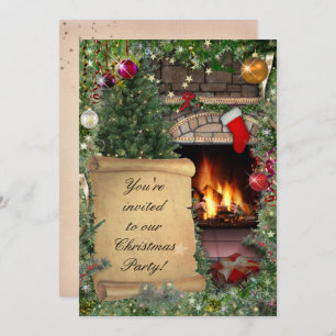 Weihnachts-Party Einladung
