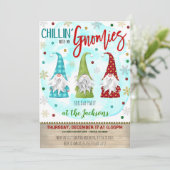 Weihnachts-Party Einladung (Stehend Vorderseite)