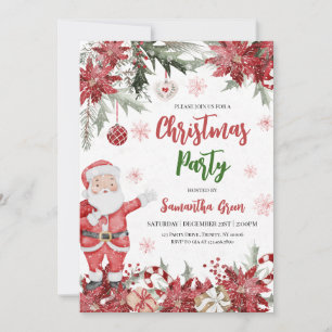 Weihnachts-Party Einladung