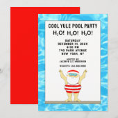 Weihnachts-Party Einladung (Vorne/Hinten)