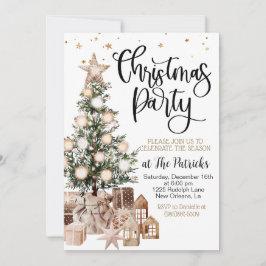 Weihnachts-Party Einladung