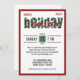 Weihnachts-Party Einladung