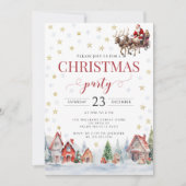 Weihnachts-Party Einladung (Vorderseite)