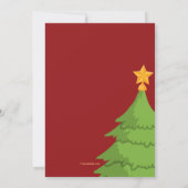 Weihnachts-Party Einladung (Rückseite)