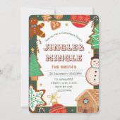 Weihnachts-Party Einladung (Vorderseite)