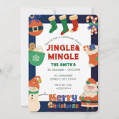 Weihnachts-Party Einladung (Vorderseite)