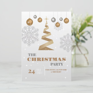 Weihnachts-Party Einladung