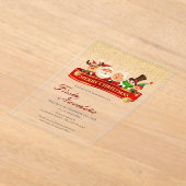 Weihnachts-Party Einladung (Ablage )