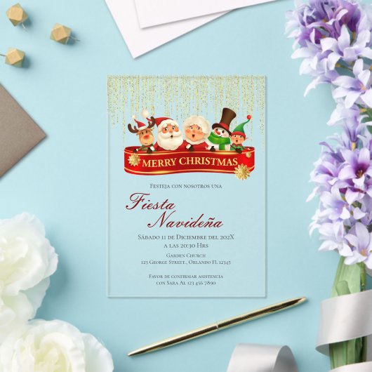 Weihnachts-Party Einladung (In Situ (Hochzeit))