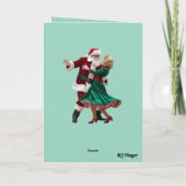 Weihnachts-Party Einladung 2 (Rückseite)