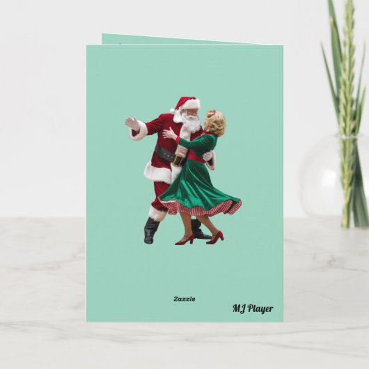 Weihnachts-Party Einladung 2 (Rückseite)