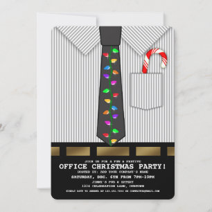 Weihnachts-Party Einladung am Sonntag