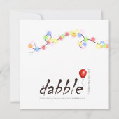 Weihnachts-Party Einladung, Crazy Donkey Einladung (Rückseite)