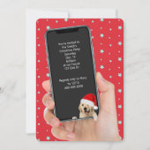 Weihnachts-Party-Einladung Einladung (Vorderseite)