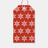 Weihnachts-Party Einladung Firmenlogo Geschenkanhänger (Rückseite)