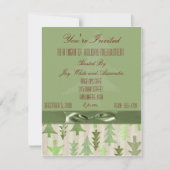 Weihnachts-Party Einladung für Business oder Perso (Vorderseite)