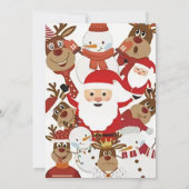 Weihnachts-Party Einladung-Karten Einladung (Rückseite)