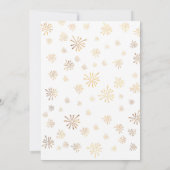 Weihnachts-Party Einladung | Niedlicher Pinguin (Rückseite)